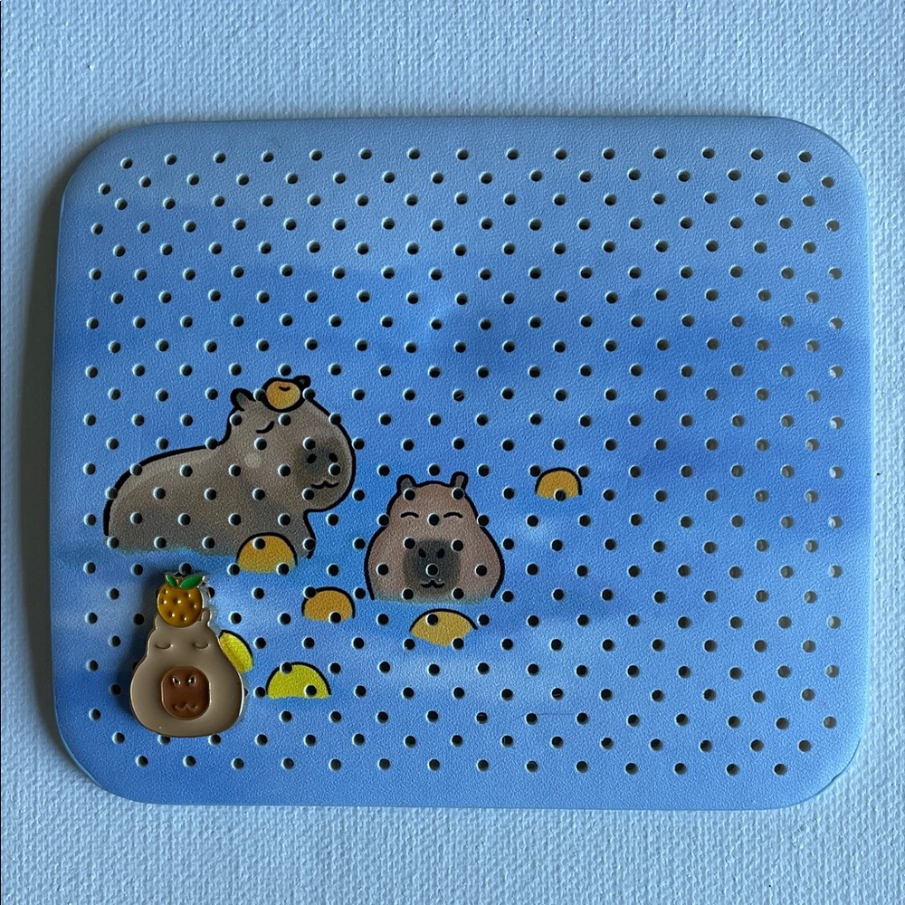 Capybara Pin Display Crossbody Bag—BoxLunch Exclusive - Picture 9 of 11